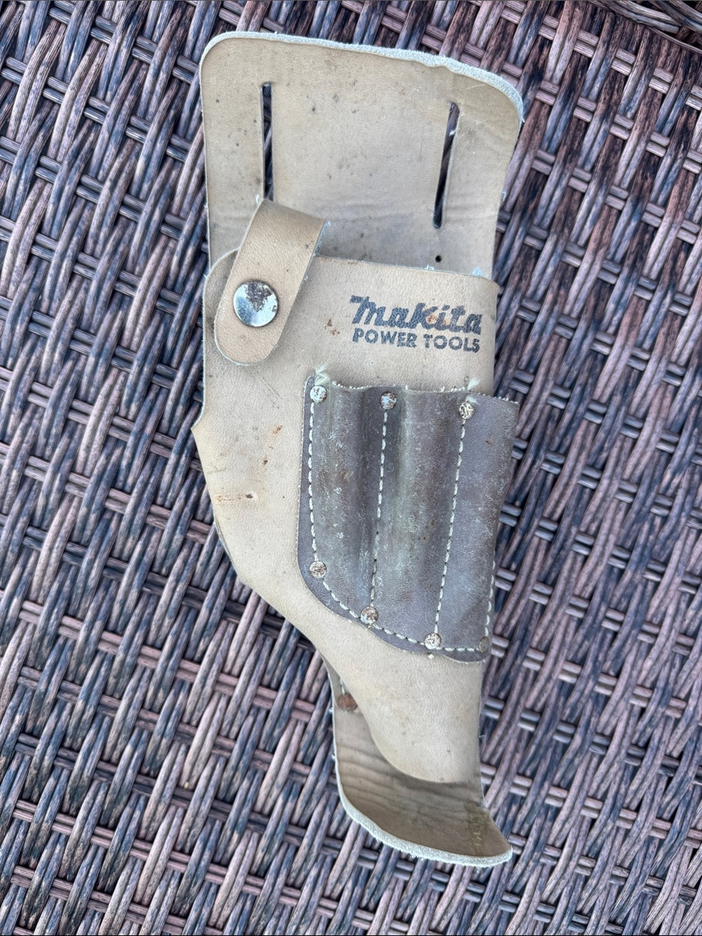 VTG Makita Leather Tool/Drill/Power Tool Holster Pouch